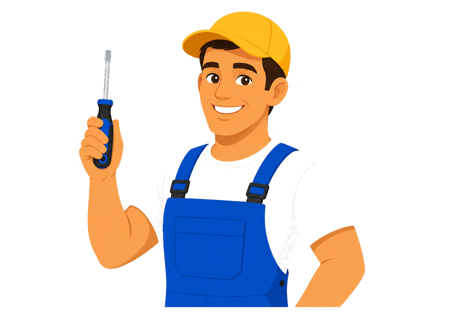 Handwerker Service Wien mit Schraubenzieher