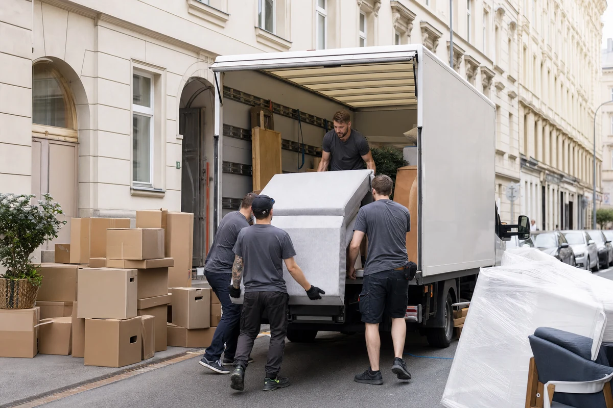 Wohnungsauflösung Wien – Abtransport von Möbeln und Hausrat per LKW in Wien
